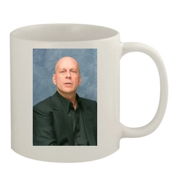 Bruce Willis 11oz White Mug