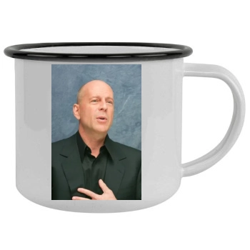 Bruce Willis Camping Mug