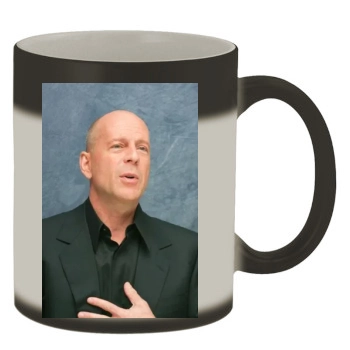 Bruce Willis Color Changing Mug