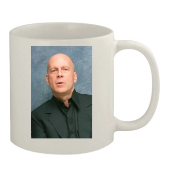 Bruce Willis 11oz White Mug