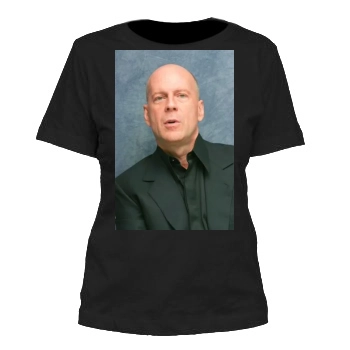 Bruce Willis Women's Cut T-Shirt