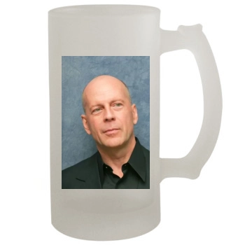 Bruce Willis 16oz Frosted Beer Stein