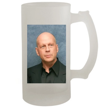 Bruce Willis 16oz Frosted Beer Stein