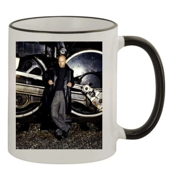 Bruce Willis 11oz Colored Rim & Handle Mug