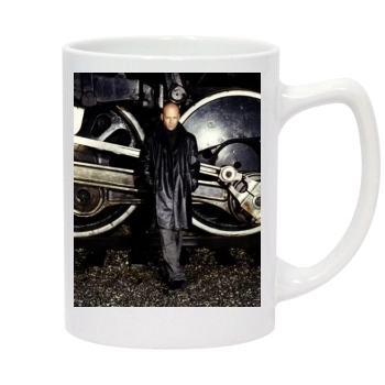 Bruce Willis 14oz White Statesman Mug