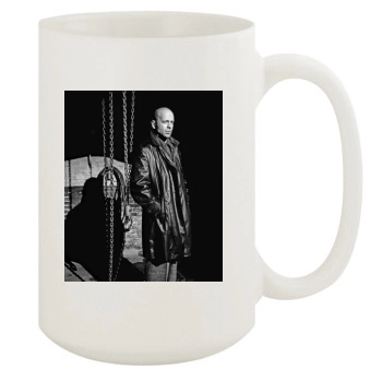 Bruce Willis 15oz White Mug