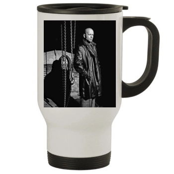 Bruce Willis Stainless Steel Travel Mug