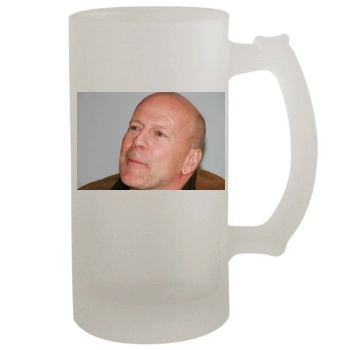 Bruce Willis 16oz Frosted Beer Stein