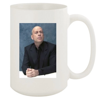 Bruce Willis 15oz White Mug