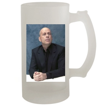 Bruce Willis 16oz Frosted Beer Stein