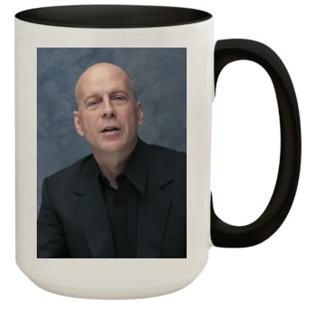 Bruce Willis 15oz Colored Inner & Handle Mug