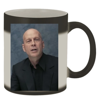 Bruce Willis Color Changing Mug