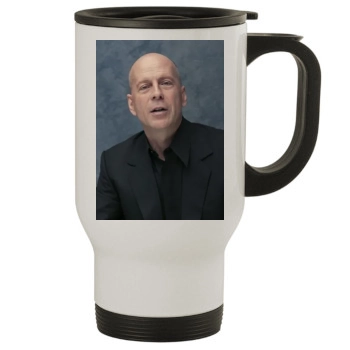 Bruce Willis Stainless Steel Travel Mug