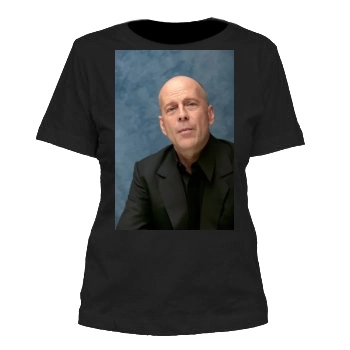 Bruce Willis Women's Cut T-Shirt