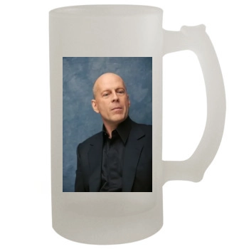 Bruce Willis 16oz Frosted Beer Stein