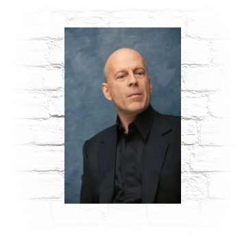 Bruce Willis Metal Wall Art