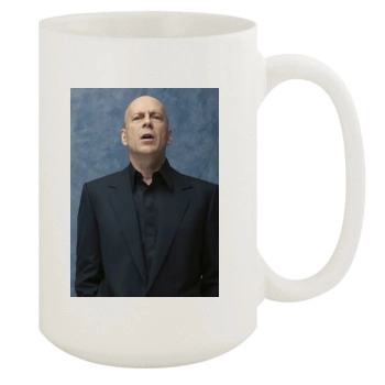 Bruce Willis 15oz White Mug