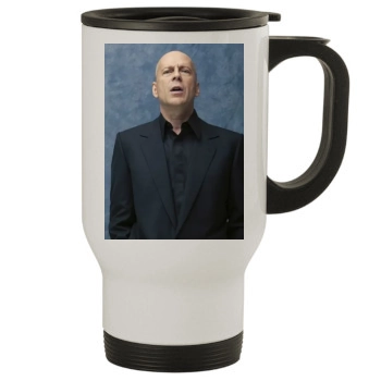 Bruce Willis Stainless Steel Travel Mug