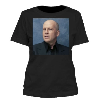 Bruce Willis Women's Cut T-Shirt