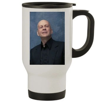 Bruce Willis Stainless Steel Travel Mug