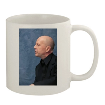 Bruce Willis 11oz White Mug