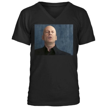 Bruce Willis Men's V-Neck T-Shirt