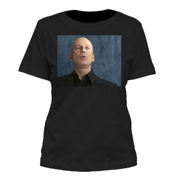 Bruce Willis Women's Cut T-Shirt