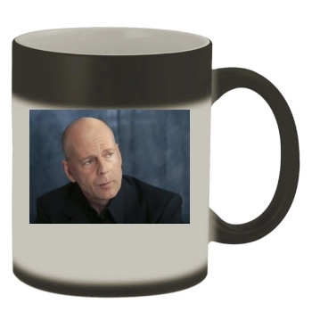 Bruce Willis Color Changing Mug