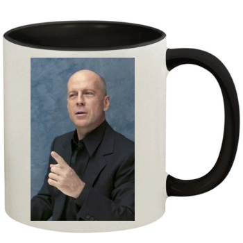 Bruce Willis 11oz Colored Inner & Handle Mug