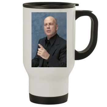 Bruce Willis Stainless Steel Travel Mug