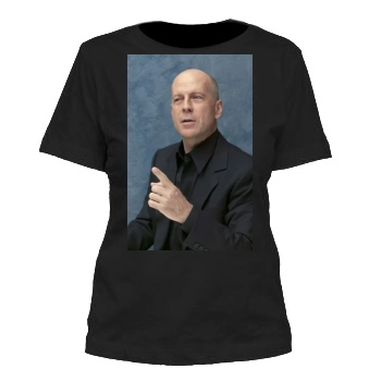 Bruce Willis Women's Cut T-Shirt