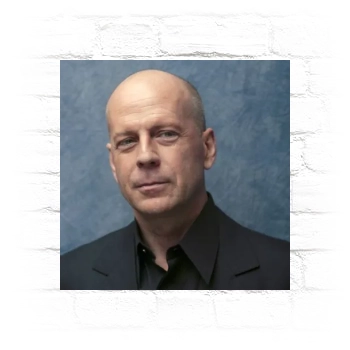 Bruce Willis Metal Wall Art