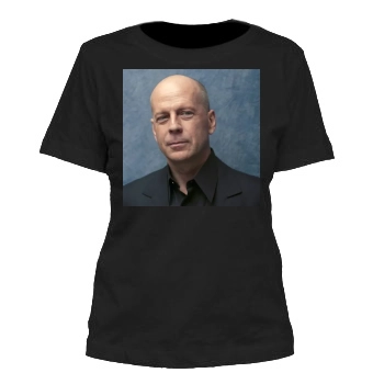 Bruce Willis Women's Cut T-Shirt