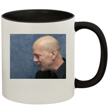 Bruce Willis 11oz Colored Inner & Handle Mug