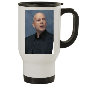 Bruce Willis Stainless Steel Travel Mug