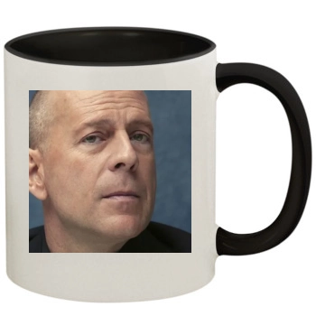 Bruce Willis 11oz Colored Inner & Handle Mug