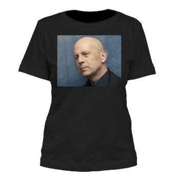 Bruce Willis Women's Cut T-Shirt