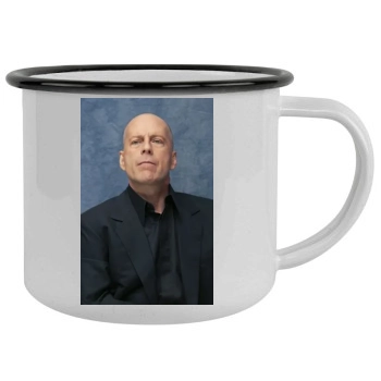 Bruce Willis Camping Mug