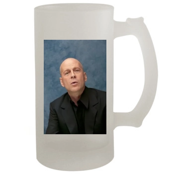 Bruce Willis 16oz Frosted Beer Stein