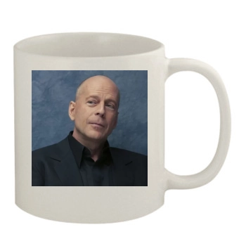 Bruce Willis 11oz White Mug