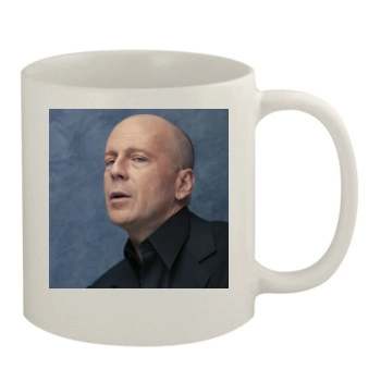 Bruce Willis 11oz White Mug