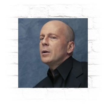 Bruce Willis Metal Wall Art