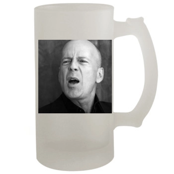 Bruce Willis 16oz Frosted Beer Stein