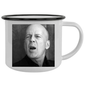 Bruce Willis Camping Mug