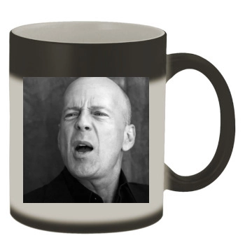 Bruce Willis Color Changing Mug