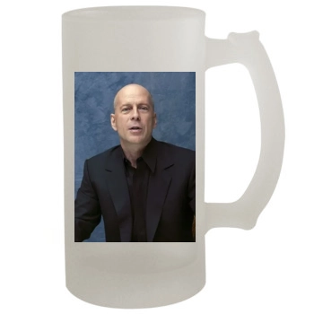 Bruce Willis 16oz Frosted Beer Stein