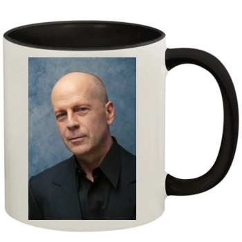 Bruce Willis 11oz Colored Inner & Handle Mug