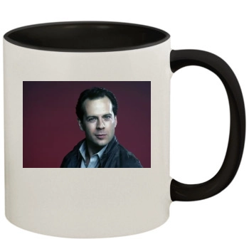 Bruce Willis 11oz Colored Inner & Handle Mug