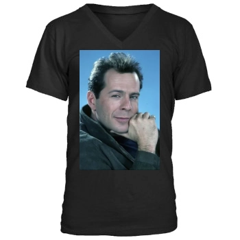 Bruce Willis Men's V-Neck T-Shirt