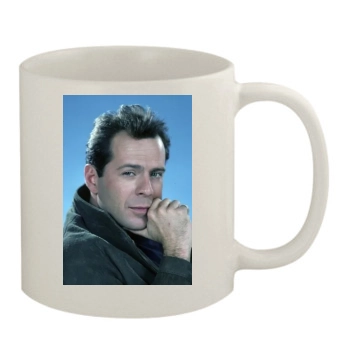 Bruce Willis 11oz White Mug